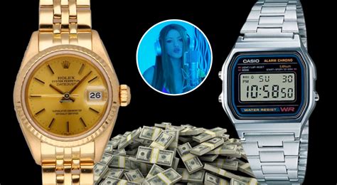 Cuál es la diferencia de precios entre un Rolex y un Casio